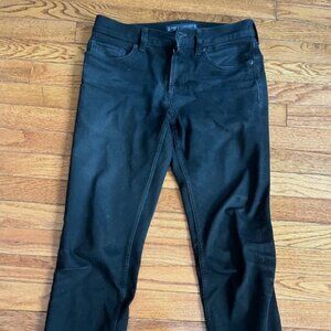 Everlane Uniform Jeans Mens 29x30 Black The Slim Organic Cotton Stretch Denim